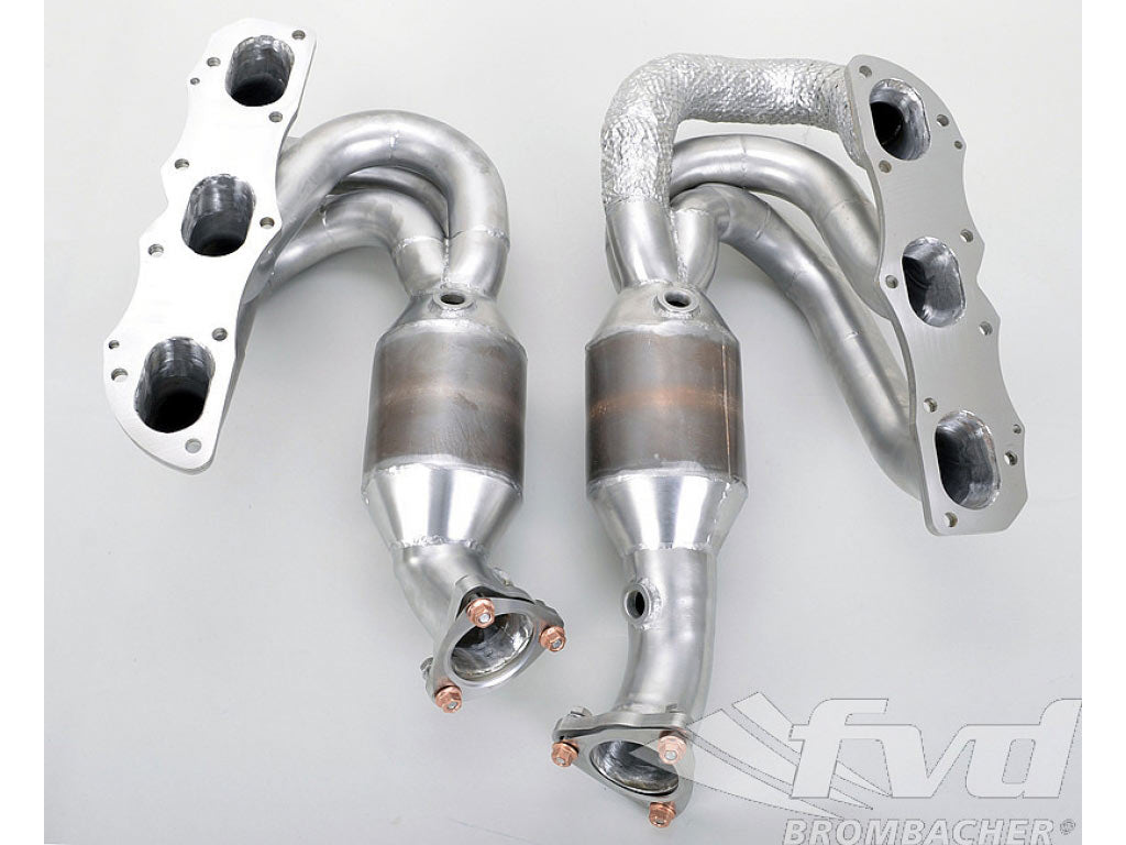 Sport Headers 987.2 with 200 cell HJS HD sport catalytics