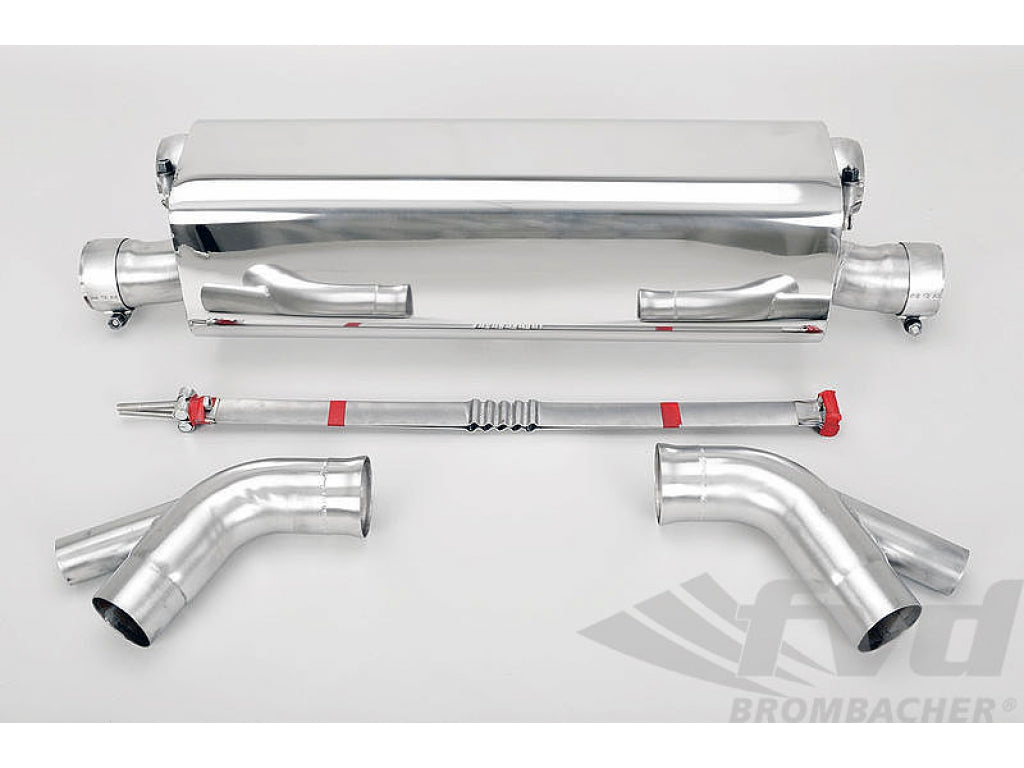 Sport Muffler, 911 2014+ (991.1) Turbo/S Brombacher (Sound Version)