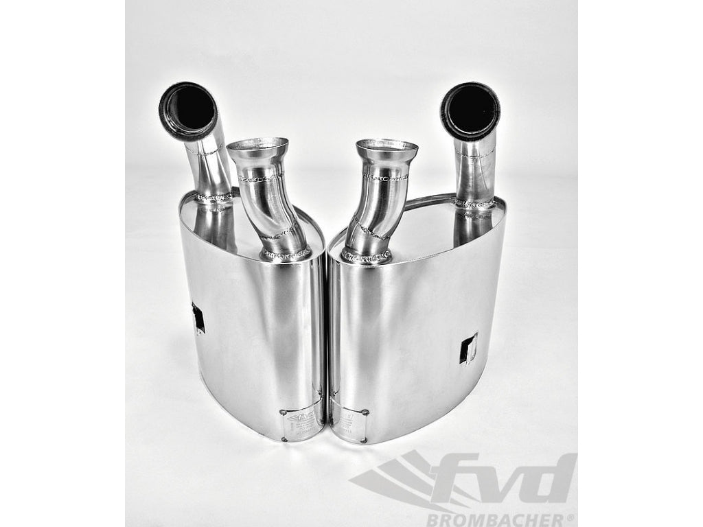 Sport Mufflers 993 Brombacher Version ( TUV)