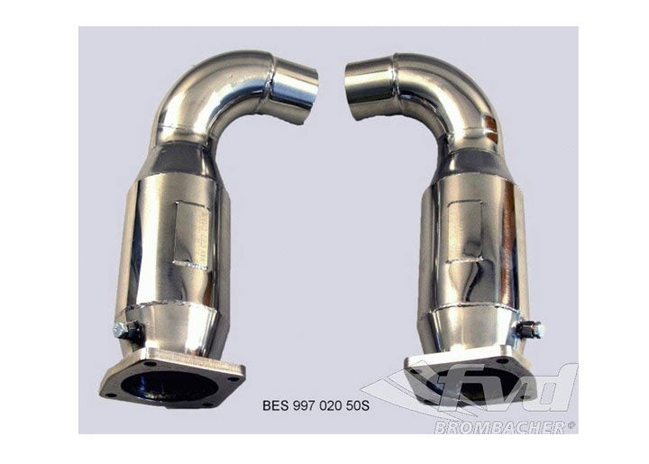 Race super sound Catalytic bypass Kit 997 GT2 for OEM 997GT2  Systems