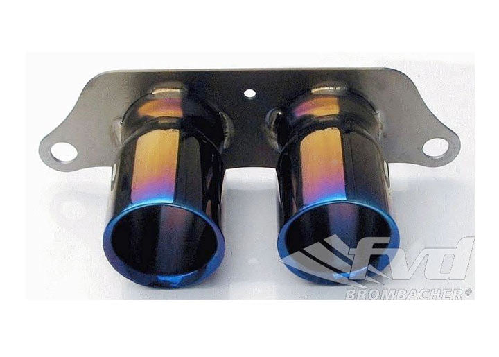 997 GT3   Dual Tips (2x 85mm) Titanium
