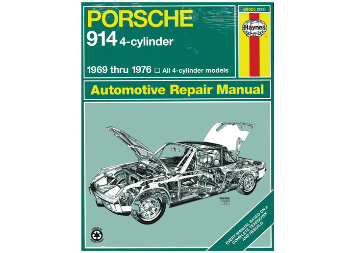 HAYNES 914 REPAIR MANUAL, BOOK