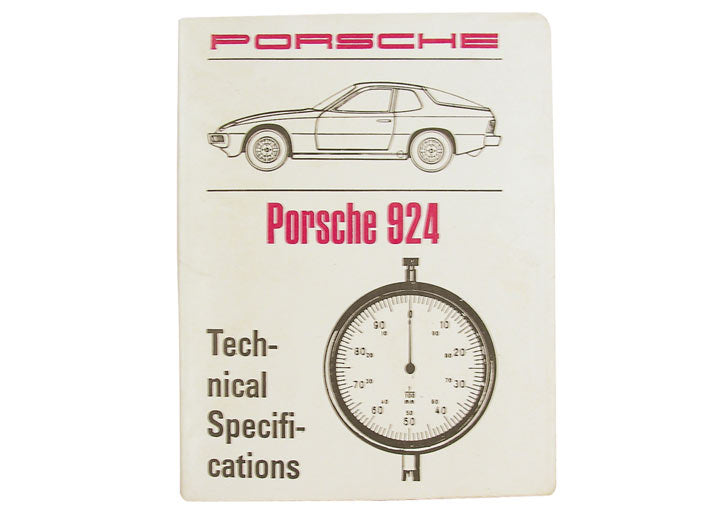 924 TECHNICAL SPECIFICATION BOOK