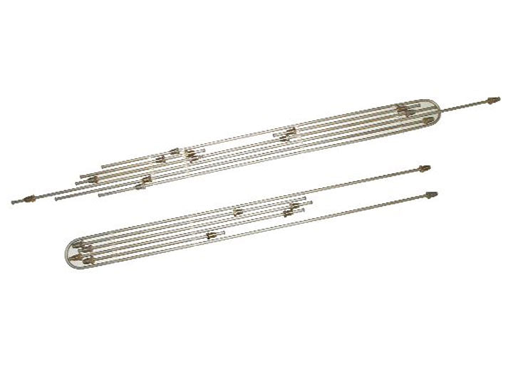 complete metal brake line kit; 911 1969-76