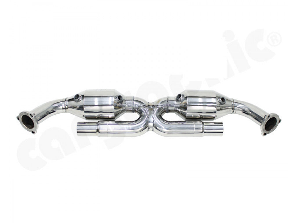 Cargraphic Sport X Pipe OBD2 compliant with 200 Cell Catalytic Converters