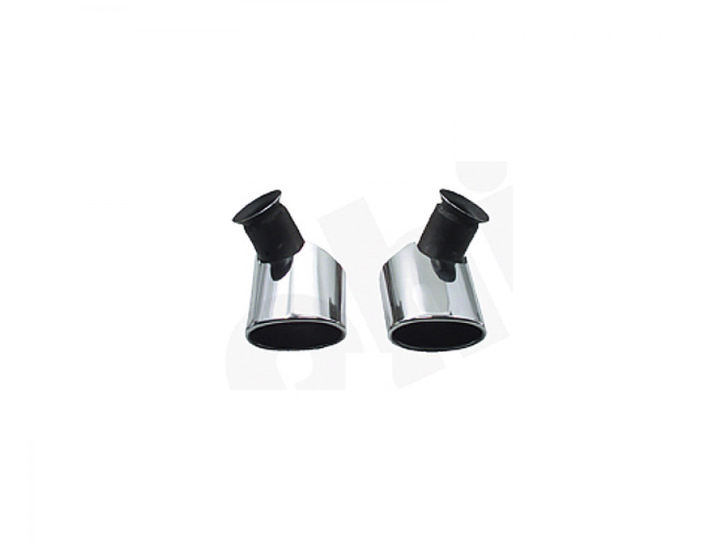 Cargraphic Tailpipe Set Polished