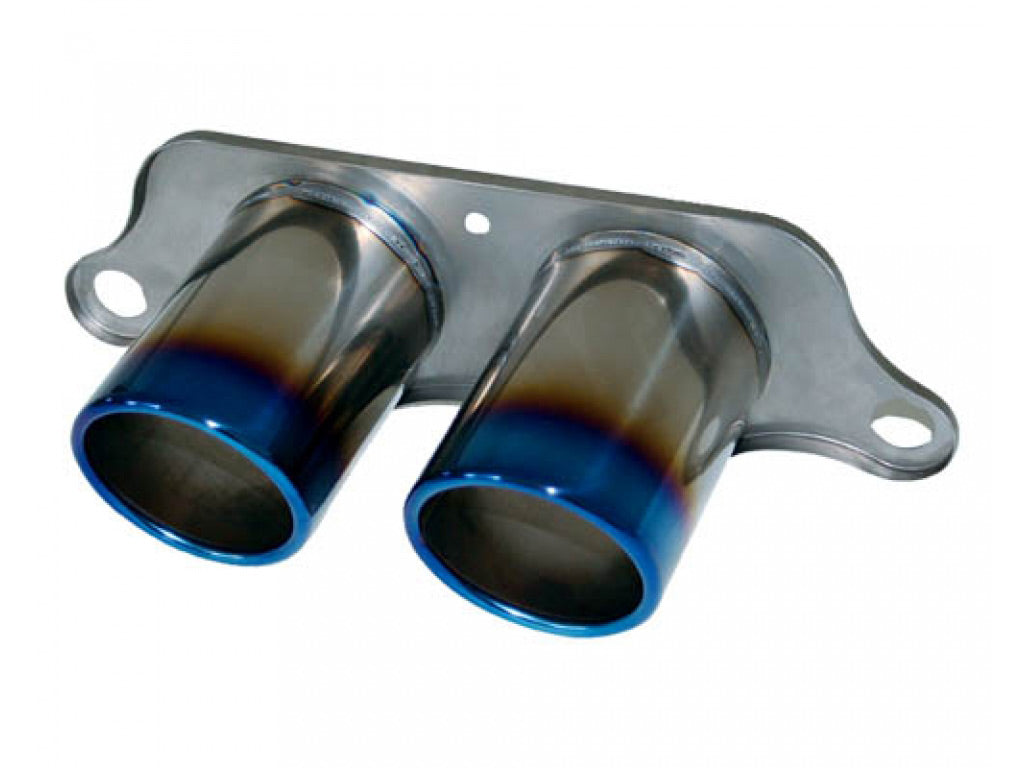 Cargraphic Titanium Burned Exhaust Tips