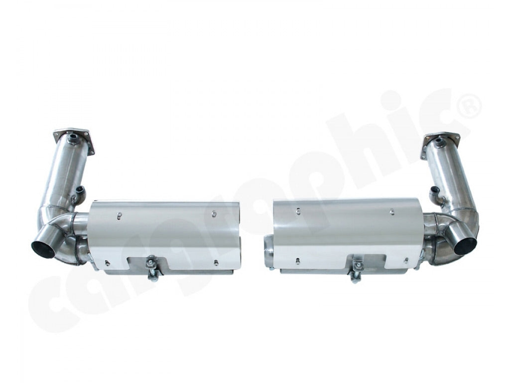 Cargraphic Turbo Back Exhaust System Catless Super Sound
