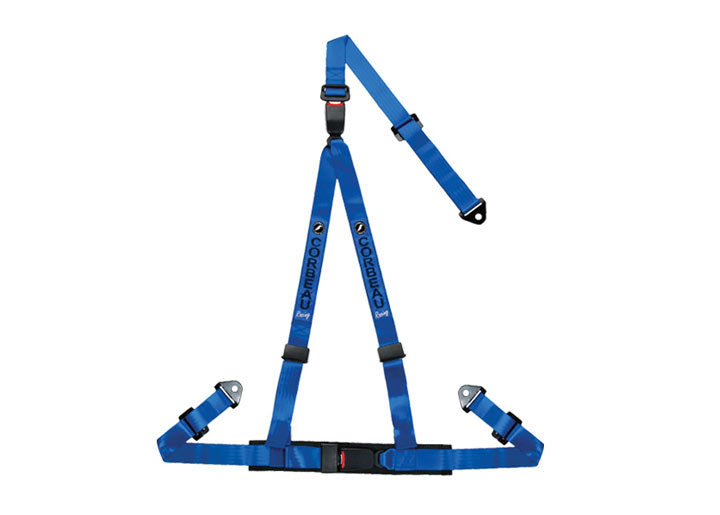 Corbeau 2-Inch Double Release Harness Belt, Blue