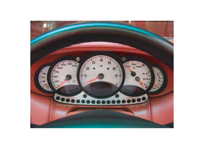 Rennline Stainless Steel Indicator Light Cover boxster, 996