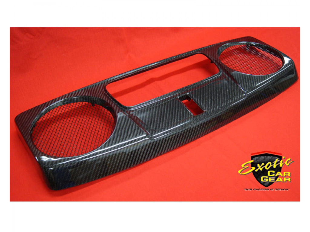 Exotic Car Gear Carbon Fiber Engine Fan Cover for
