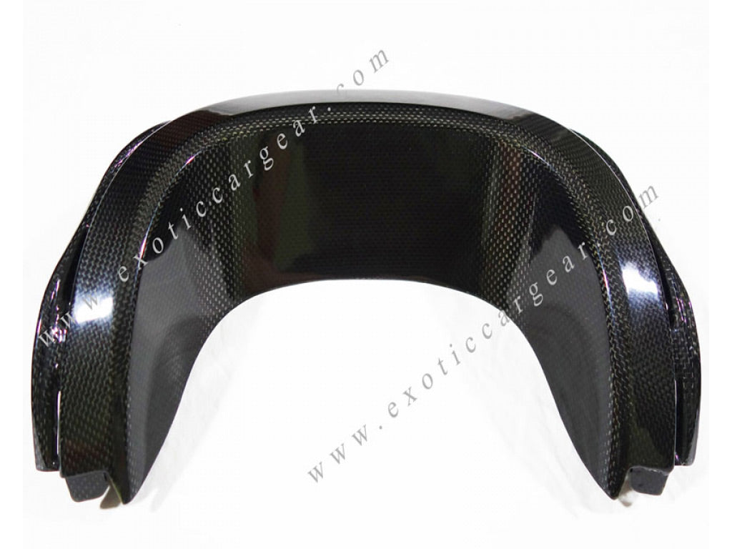 Exotic Car Gear Carbon Fiber Rear Exhaust Finisher Surround for