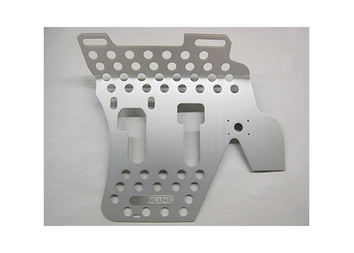 Rennline Perforated Floorboard, Drivers Side, Targa, Silver