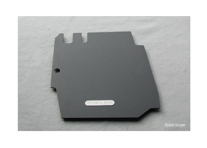 Rennline Solid Aluminum Floor Board, 356B/C Passenger Side, Black