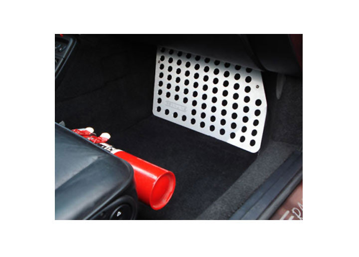 Rennline Perforated Floorboard, Passengers Side, Silver