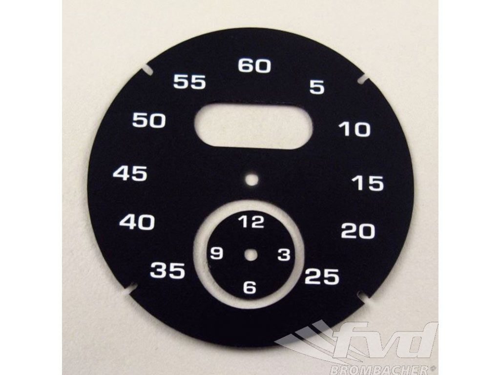 Guage Face Sports Chrono - Black