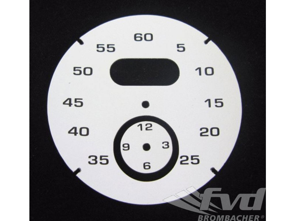 Guage Face Sports Chrono - White