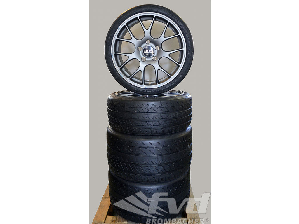 BBS CH-R Wheels titan-matt with Michelin Pilot Sport Cup 9+12 x 19 ET 53/45