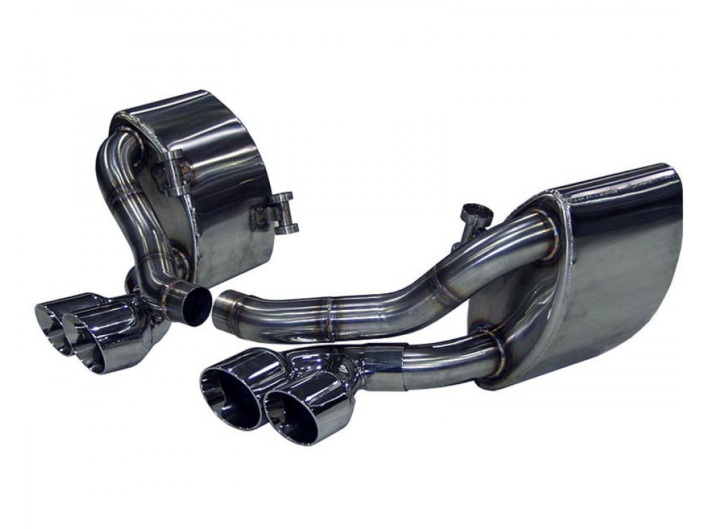 B&B Muffler Quad Round Tips
