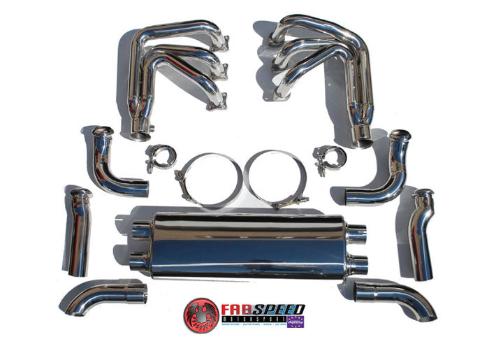 Fabspeed MaxFlo Header/muffler Kit without heat