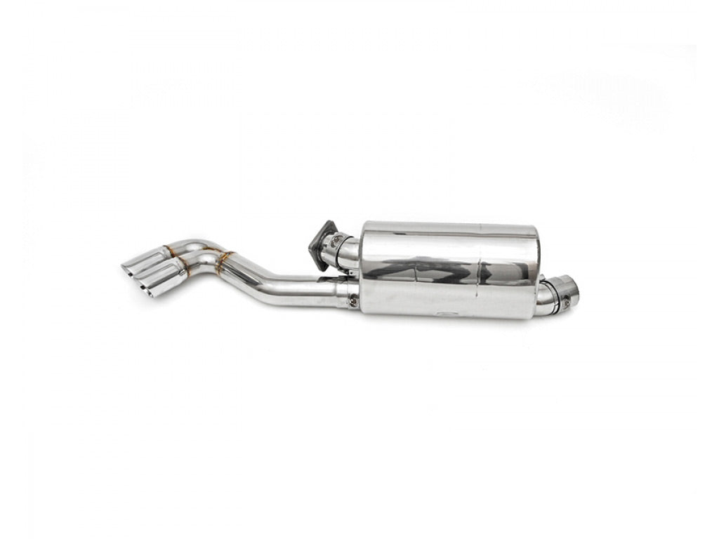 Fabspeed Single Outlet Maxflo Performance Exhaust System with Quad Style Tip|Polished Chrome