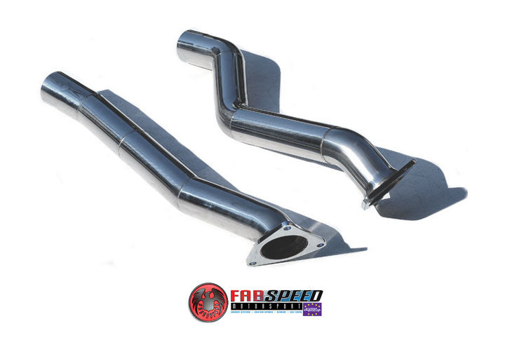Fabspeed Secondary Catbypass Pipes, Cayenne Turbo