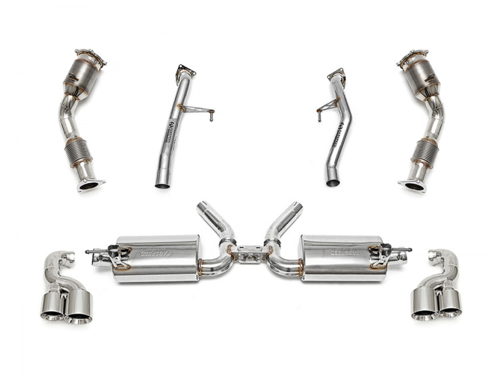 Fabspeed Performance Package without ECU with Tips|Polished Chrome