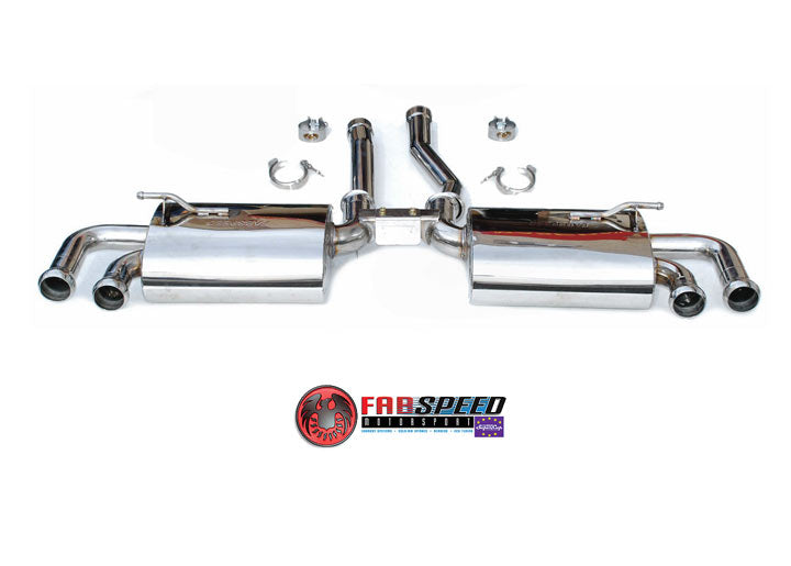 Fabspeed Cayenne Turbo/Turbo S Maxflo Performance Exhaust System, no exhaust tips