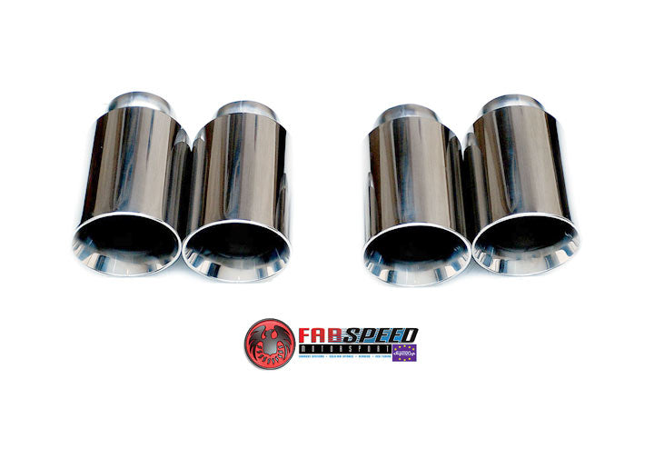 Fabspeed Cayenne Turbo/Turbo S Deluxe Quad Style Tips