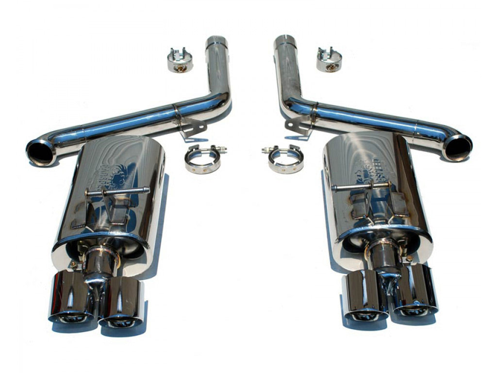 Fabspeed Performance Package without ECU with Tips- Polished Chrome