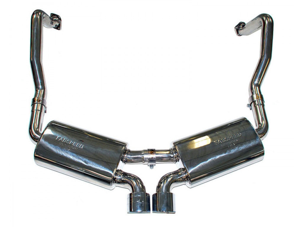Fabspeed Maxflo Performance Exhaust System with Tips|Polished Chrome