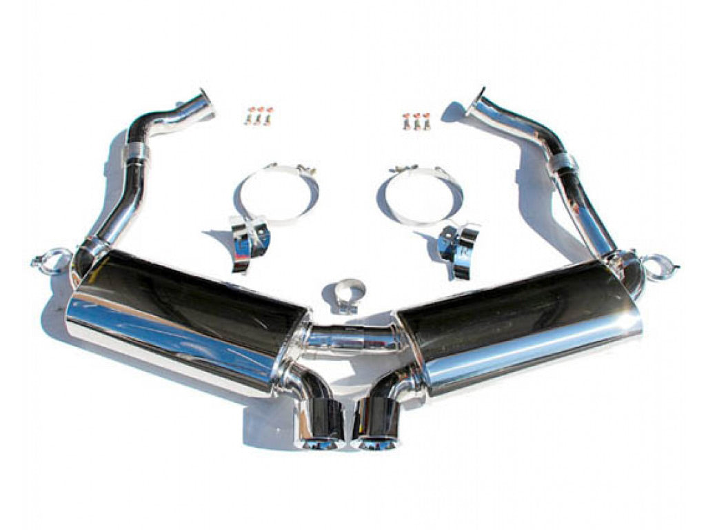 Fabspeed Maxflo Performance Exhaust System with Tips|Polished Chrome