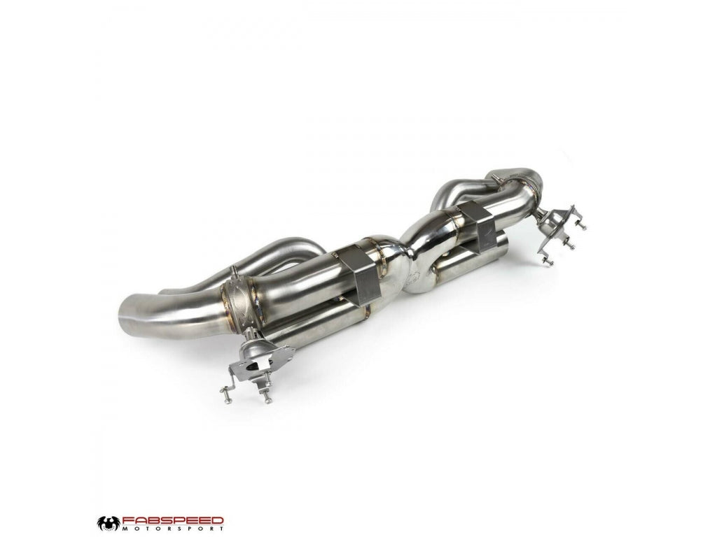 Fabspeed Porsche 992 Twin Turbo / Twin Turbo S Cat-Back Valvetronic Maxflo Exhaust System (2021+)