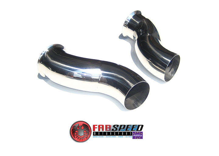 Fabspeed 996 GT2 Muffler Bypass Pipes
