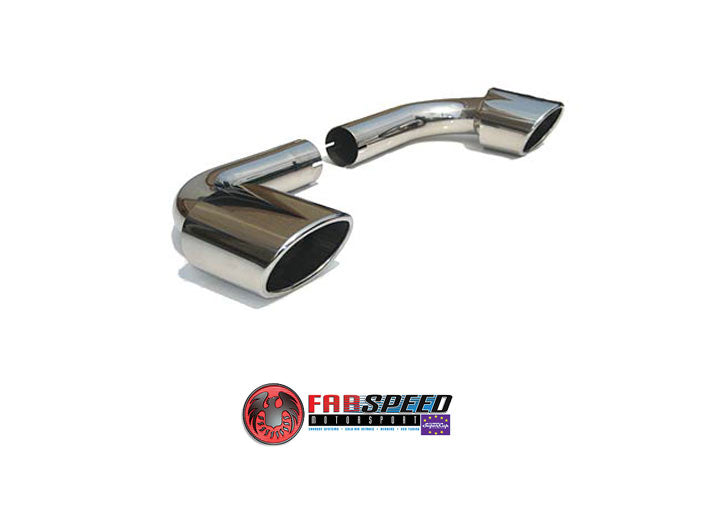 Fabspeed 996 GT3 Muffler Bypass Pipes