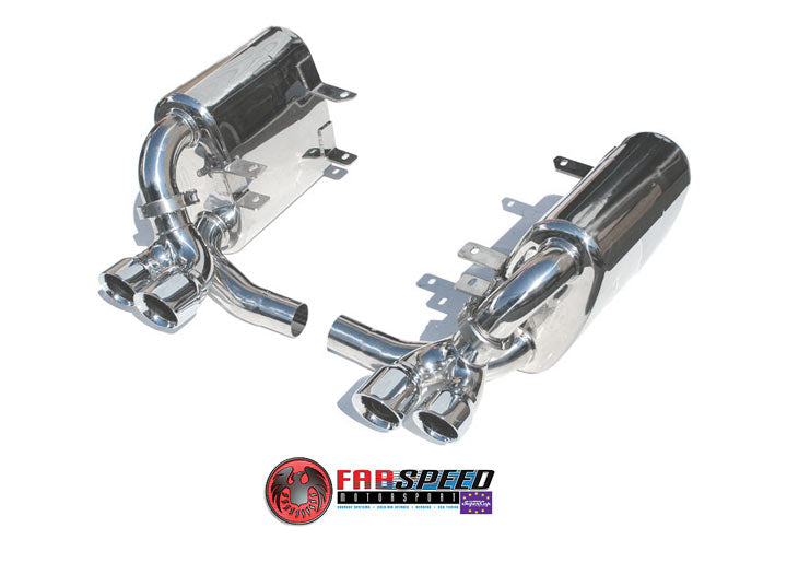 Fabspeed 996 Carrera Maxflo Performance Exhaust System with short Tips