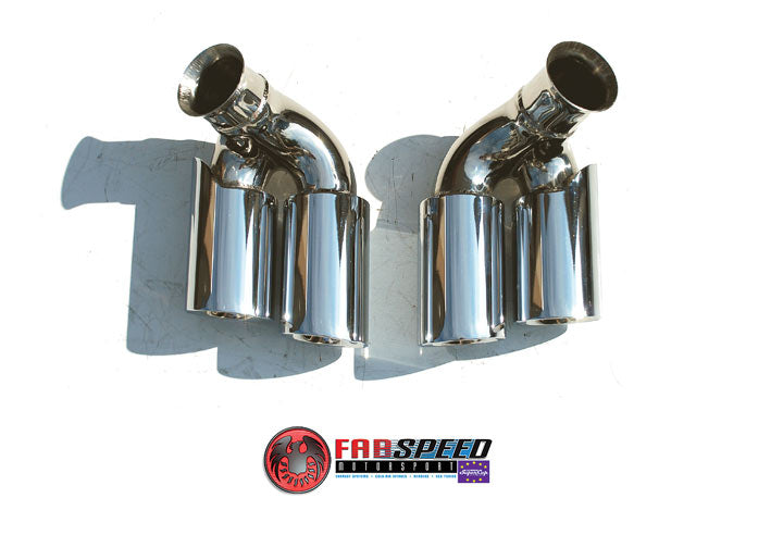 Fabspeed 996 Carrera Deluxe Quad-Style Tips - Long