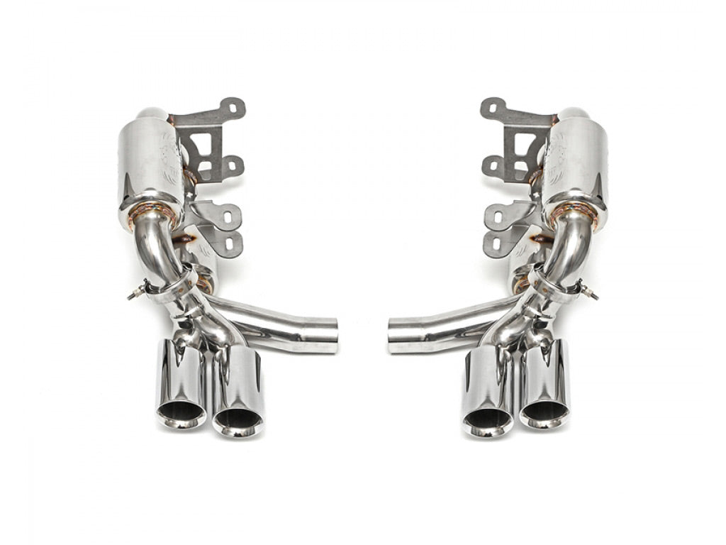 Fabspeed Supercup Exhaust System with Tips|Long Black Chrome