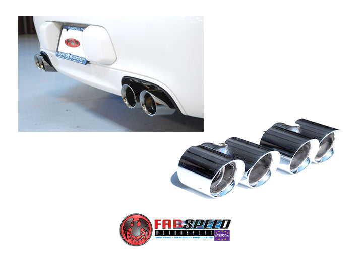 Fabspeed 997.2 Carrera Deluxe Quad-Style Tips