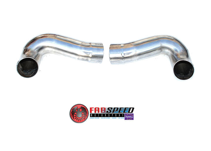 Fabspeed 997.2 Carrera Side Muffler Bypass Pipes