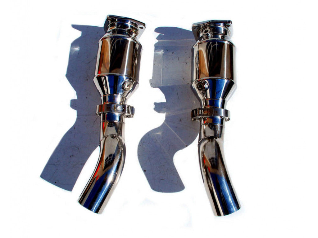 Fabspeed Muffler Bypass Exhaust System with Tips|GT2 Style with Sport Cats