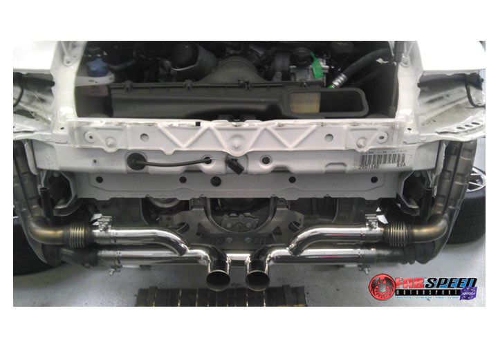 Fabspeed 997 GT3/RS Center Muffler Bypass Pipe