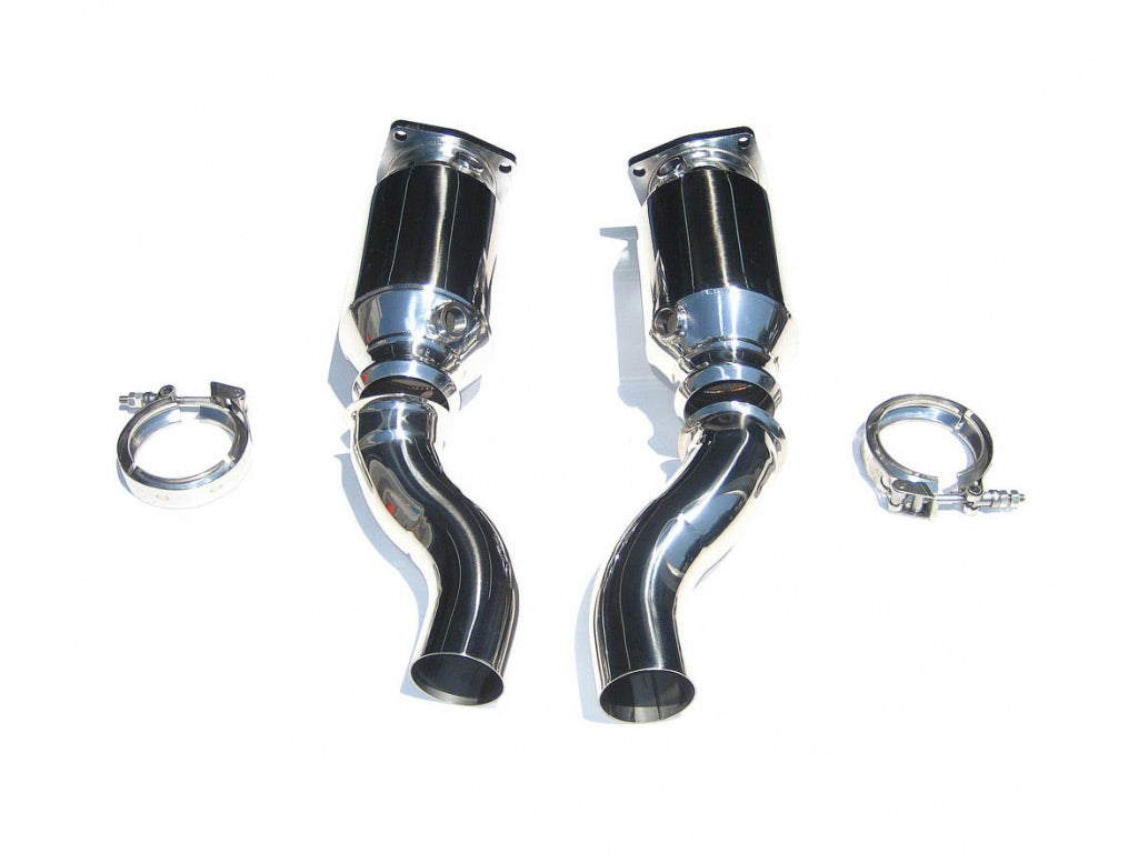 Fabspeed Muffler Bypass Exhaust System with Sport Cats|Tips|Polished Chrome