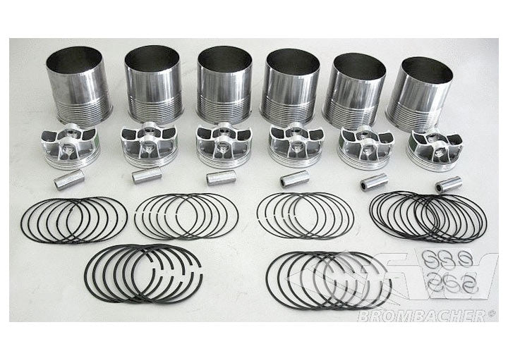 Piston & Cylinder Set 4.0 L (105.4mm), 997.1 & 997.2 GT3/RS
