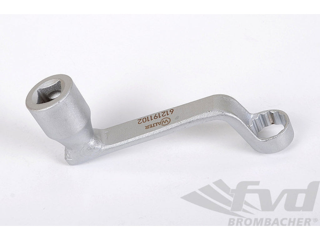 Dual Socket Wrench - 3/8 Drive / SW 13 - Chromed - for Intermediate Shaft Flange