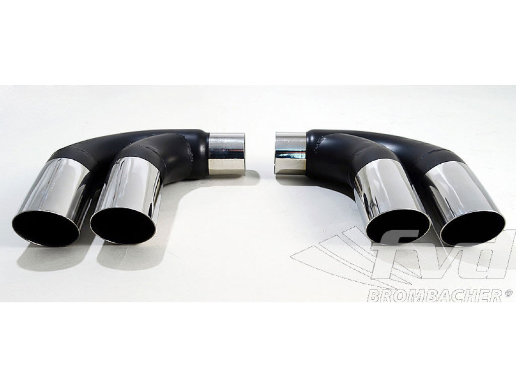 Muffler Bypass Exhaust Tips. 997.1
