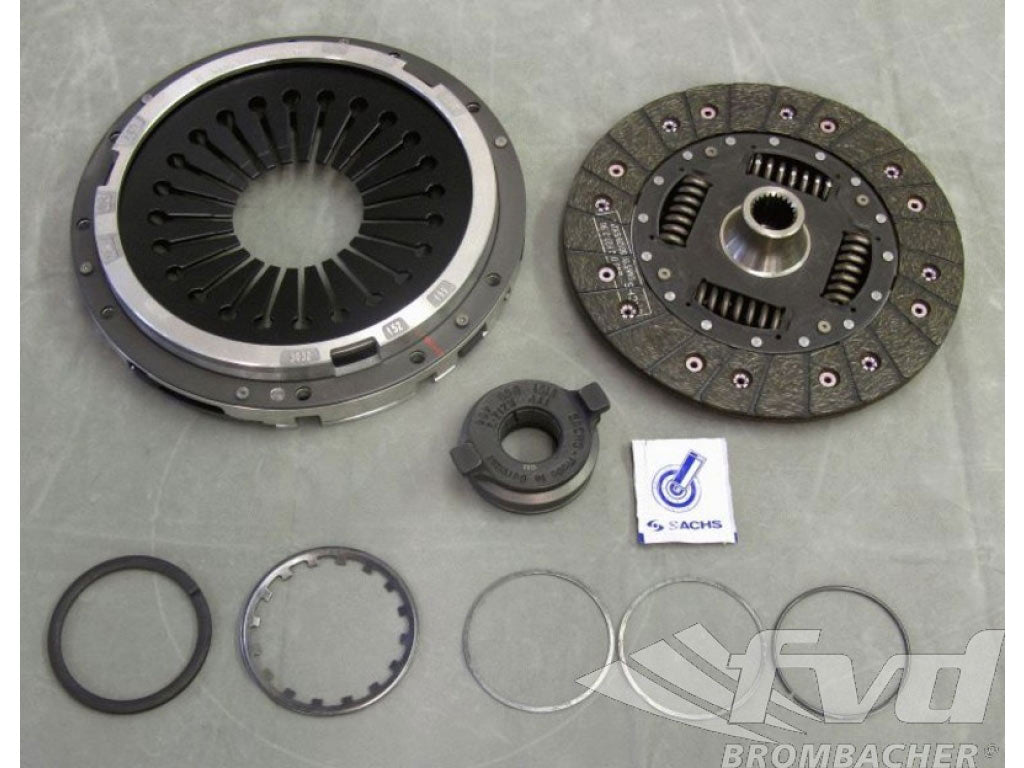 965TT/993TT/993GT2/996TT/996GT2 Sport Clutch Kit, 790Nm for Dual Mass Flywheel