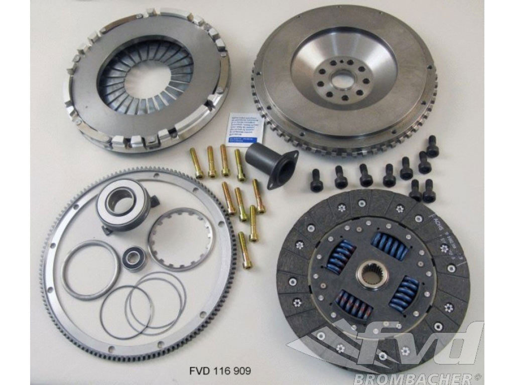 993TT/996TT/996GT2 Sport Clutch Kit (Incl. Light Weight Flywheel) max 660Nm