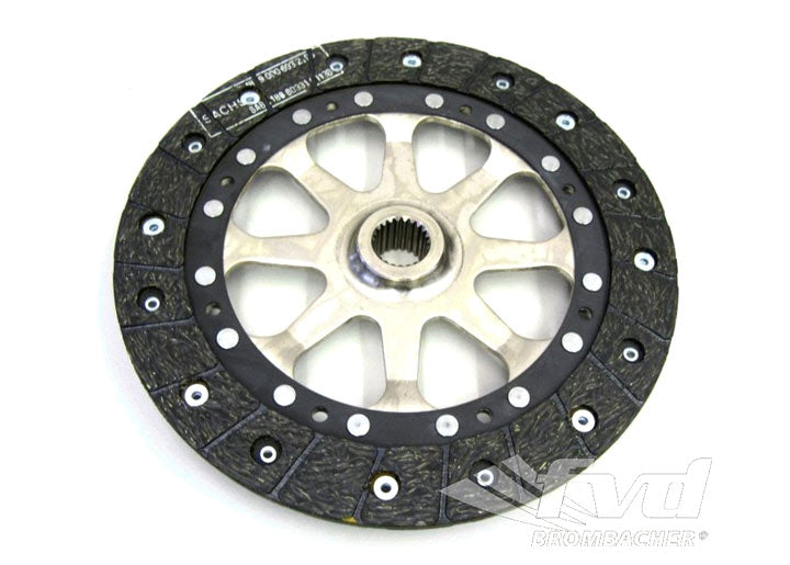 Rigid sintered boxster/cayman clutch Disc with special organic racing facings