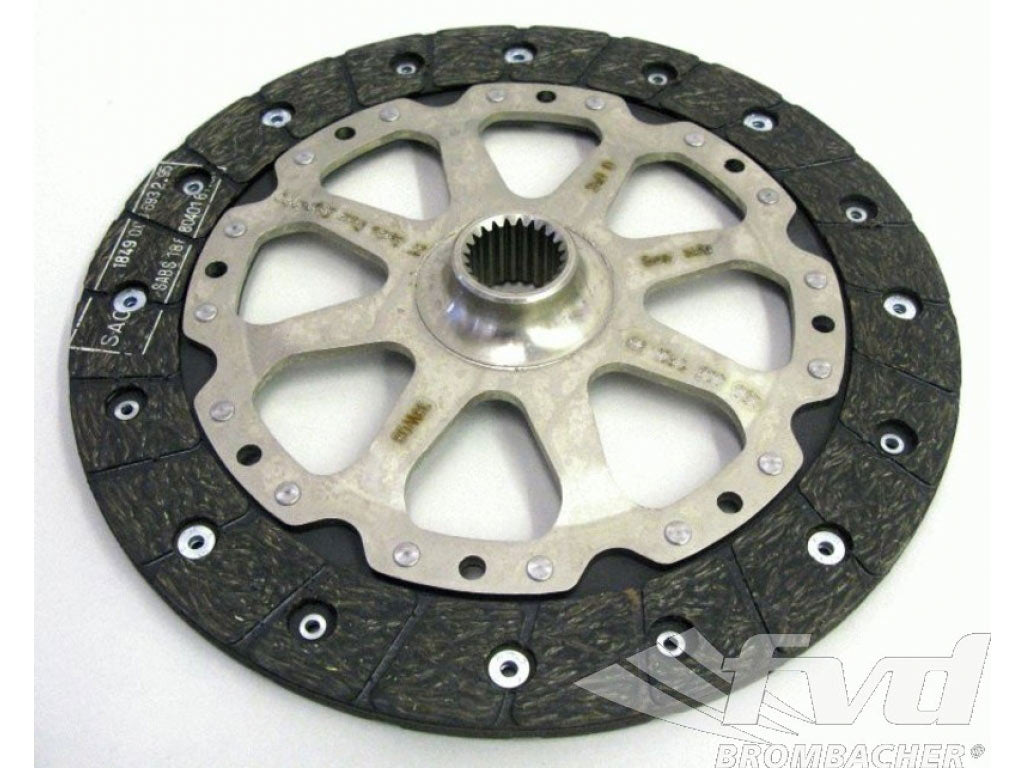 Clutch disk 996C2/4/C4S /997 sport ,rigid plate with organic racing facings